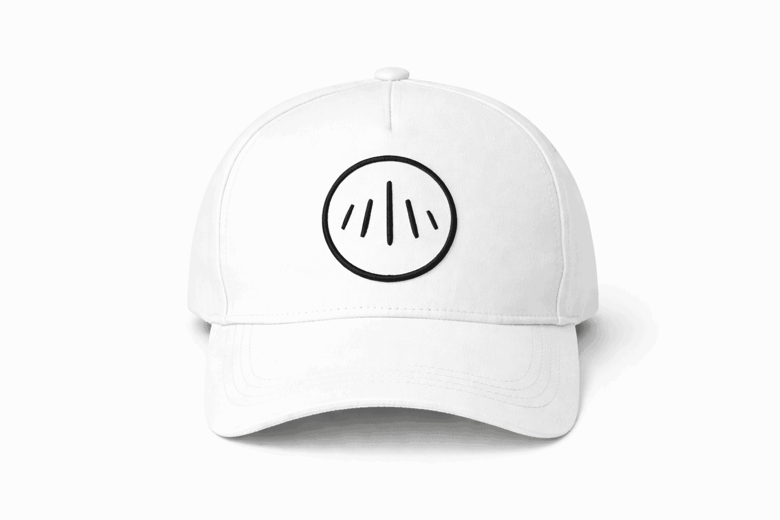Premium White Performance Snapback Cap